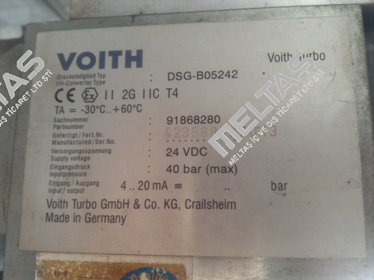 DSG-B05242 Voith