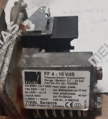 FF4-10 VdS / 1020080 Tival-Sensors