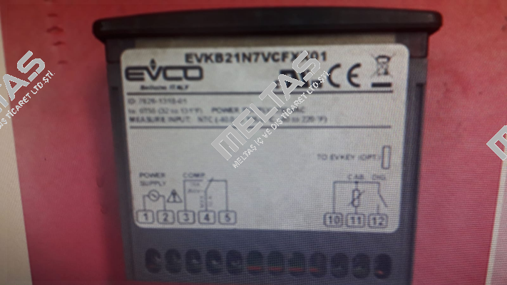 EVK521N7VCFXX01 invalid reference, valid EVKB21N7VCFXX01 EVCO - Every Control