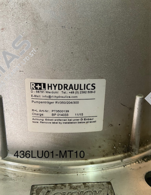 RV 350/204/300 R+L HYDRAULICS