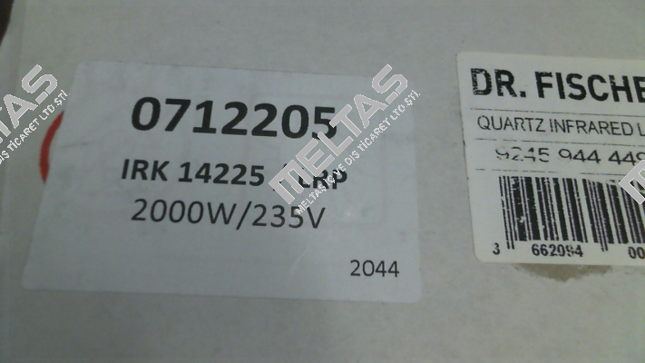 71-2205	/ IRK DRF 14225 LRP 2000W 235V Dr. Fischer