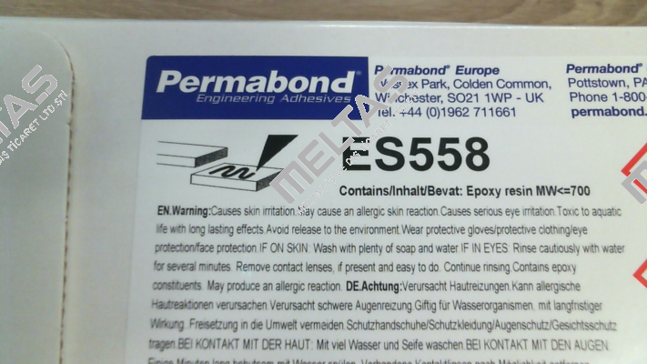 ES558 - (0712ES558320) 320 ml Permabond