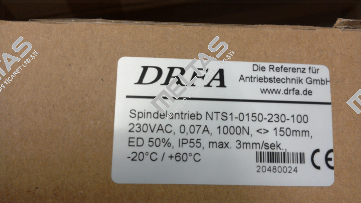 NTS1-0150-230-100 DRFA