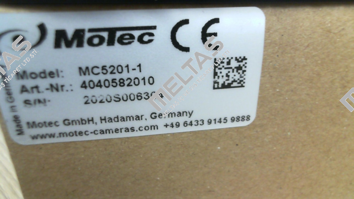 P/N: 4040582010, Type: MC5201-1 Motec