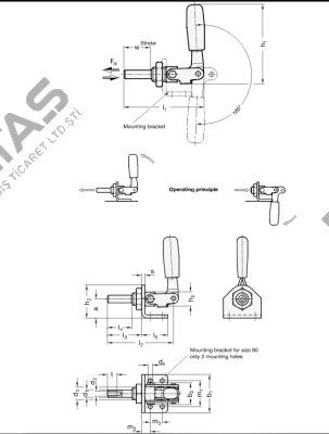 P/N: GN 843.1-165-AS, Type: GG.AS406 Speedy Block