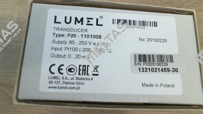 P20 LUMEL