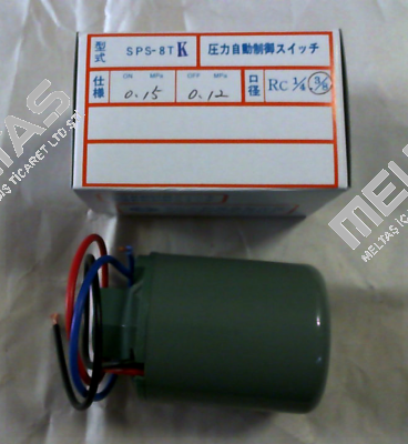 SPS-8TK  ON: 0.15  OFF: 0.12MPa Sanwa Denki