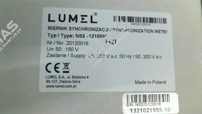 NS5 12100M0 LUMEL