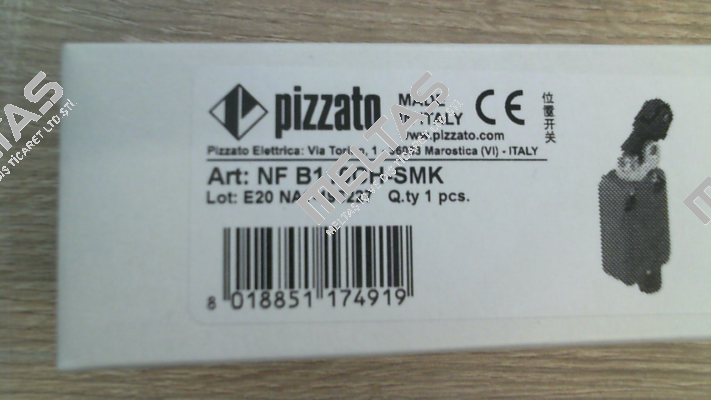 NF B110CH-SMK Pizzato Elettrica