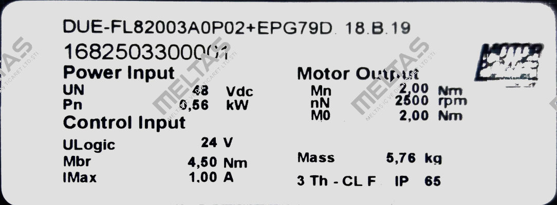 EPG79.2.18.0.0.B.19 N OEM Motor Power