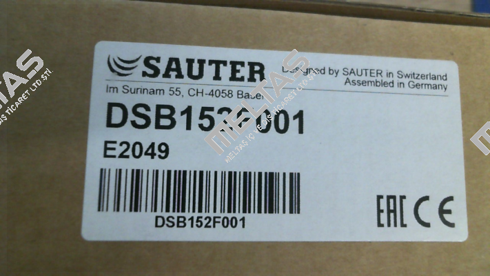 DSB152F001 Sauter