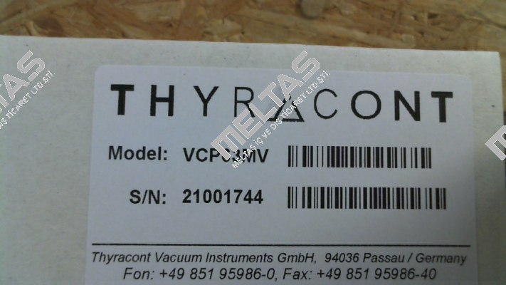 VCP63MV Thyracont