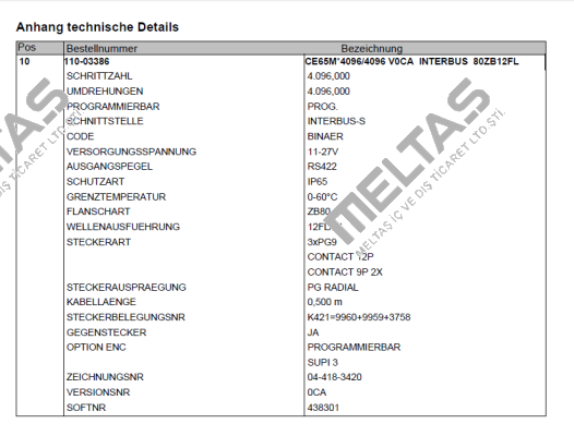 110-03386  TR Electronic