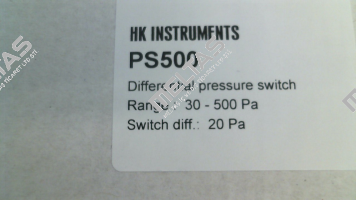 PS500 HK INSTRUMENTS