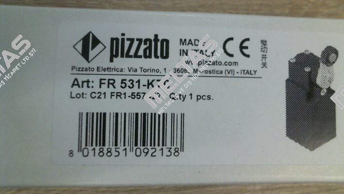 FR 531-K70 Pizzato Elettrica