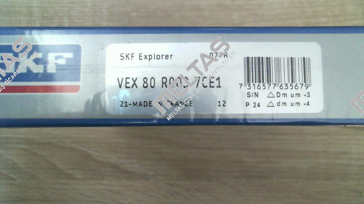 VEX 80 R003 7CE1 SNFA