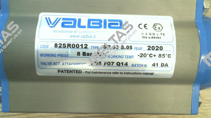 82SR0012 Valbia