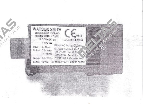 I22 OEM no replacement  Watson Smith