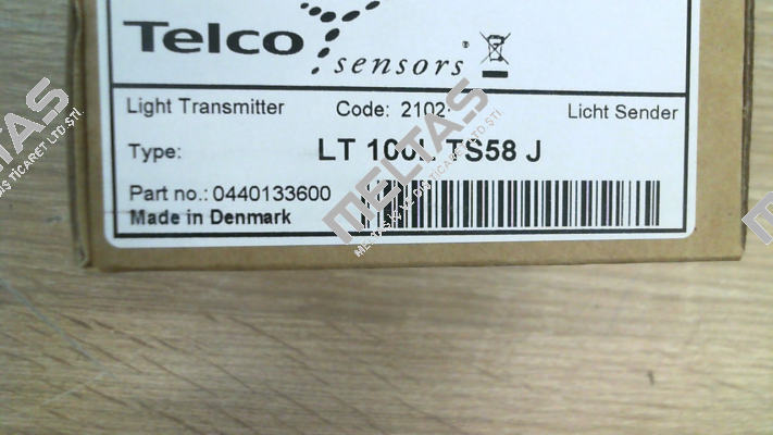 p/n: 8808, Type: LT-100L-TS58-J Telco