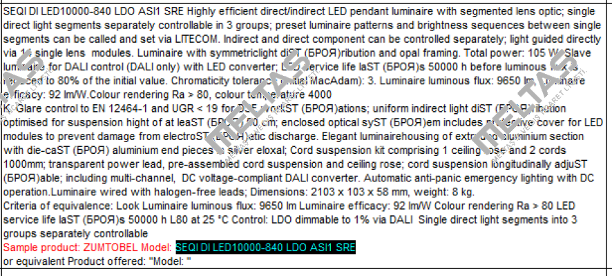 SEQI DI LED10000-840 LDO ASI1 SRE  Zumtobel