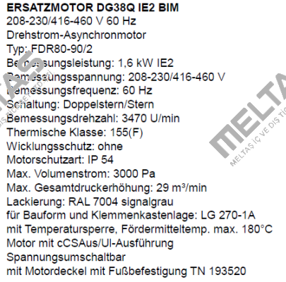 DG38Q IE2 BIM (FDR80-90/2)  Dietz-Motoren