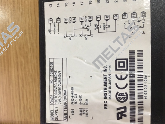 FK02-N*AN-NN  Rkc Instruments