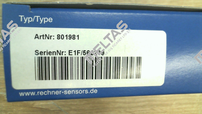 P/N: 801981, Type: KAS-80-A13-A-M18-PTFE/VAb-Y5-1-HP Rechner