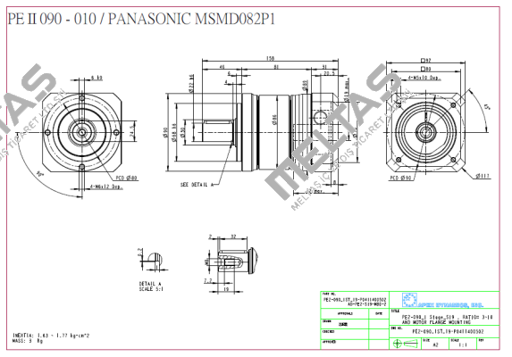 90090PEII090-010 Apex Dynamics