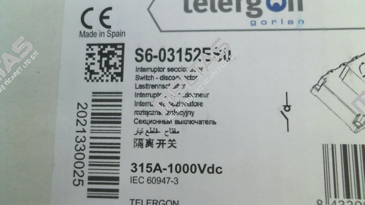 S6-03152ES0 Telergon