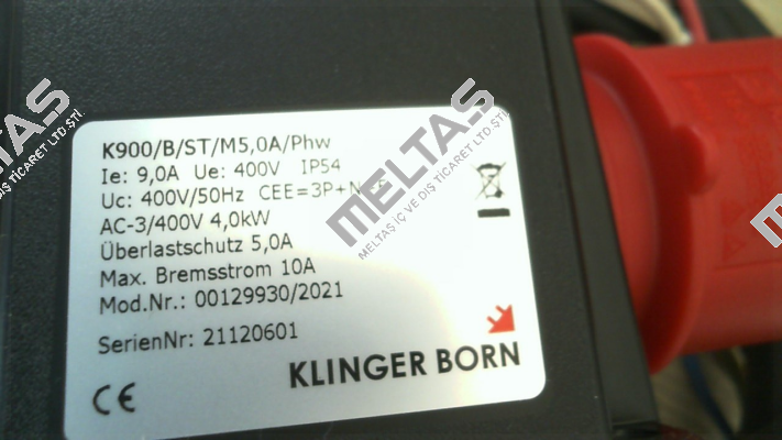 K900/B/ST/M5,0A/PhW (0012.9930) Klinger Born