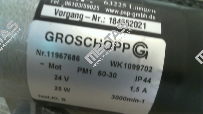 PM1 60-30 Groschopp