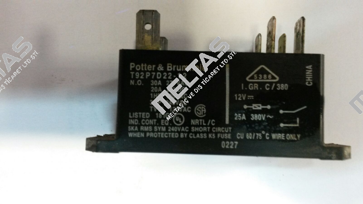 T92P7D22-12 TE Connectivity (Tyco Electronics)