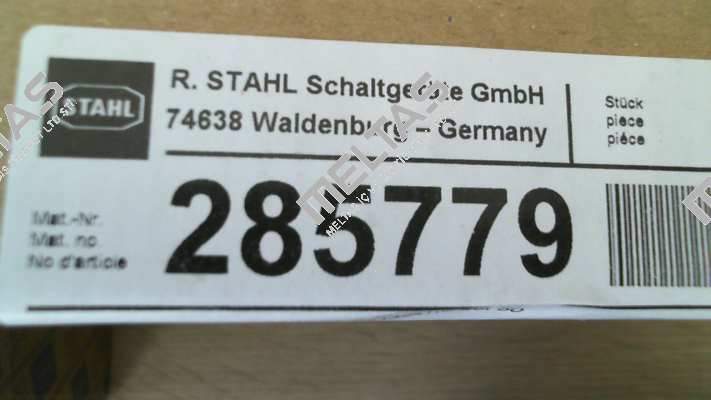 285779 (8290/3-M32) Stahl