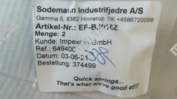 EF-BJ016Z Sodemann