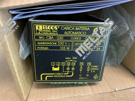 cod. 00010413 ( CBA-030 3A 12V ) Elcos