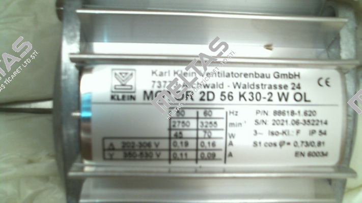 2D 56 K30-2 W OL (code 88618-1.620) Karl Klein