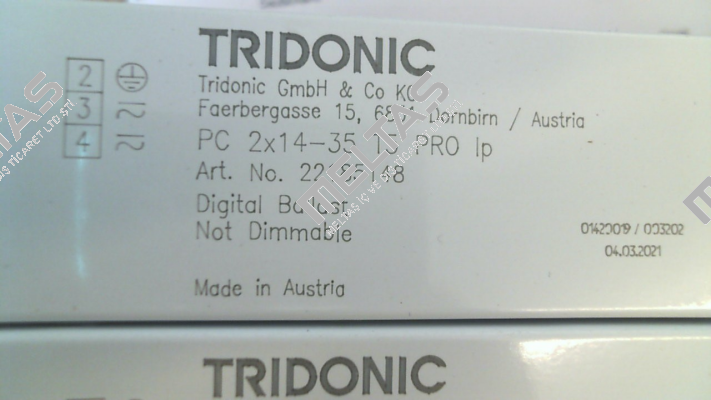 22185148 \ PC 2x14-35 T5 PRO lp Tridonic