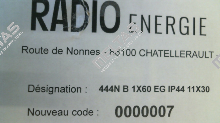 REO444N1B0,06EG Radio Energie