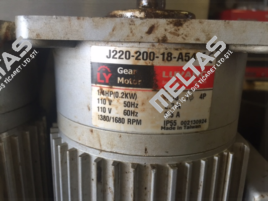 J220-200-18-A54 Luyang Gear Motor