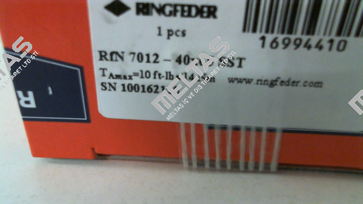 RFN7012 40X65 SST Ringfeder