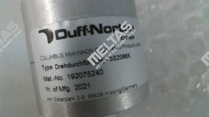 3S2086K Duff Norton