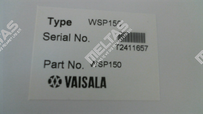 WSP150 Vaisala