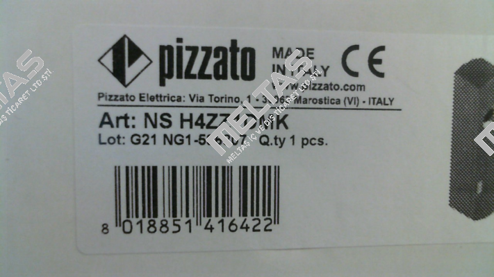 NS H4ZZ1DMK Pizzato Elettrica