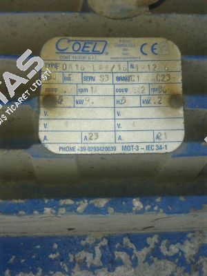 F Spare parts for Type FDA 16 LA4/16  Coel