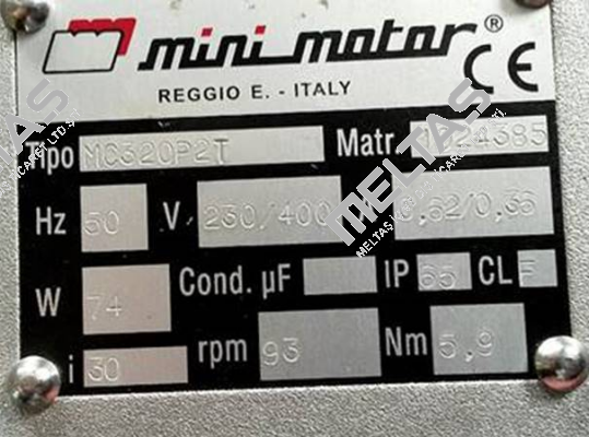 MC320P2T Minimotor