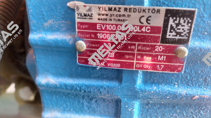 EV100.00-100L/4 Yılmaz Redüktör