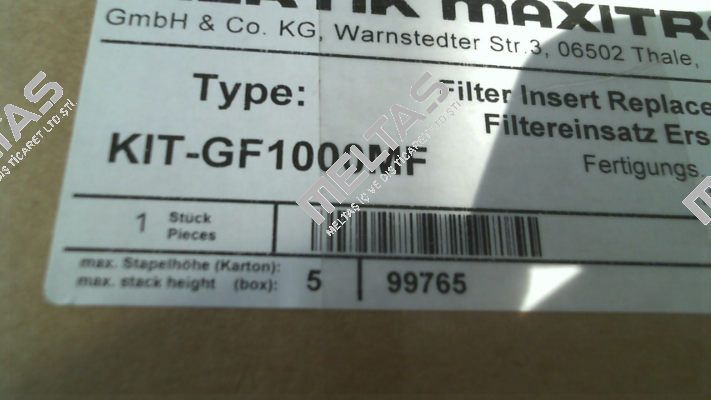 repair kit for GF1000 MF50 Maxitrol