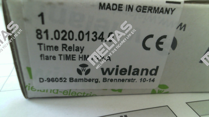 81.020.0134.0 / FLARE TIME HM8-2P-A Wieland Electric