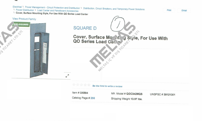 QOC342MQS Square D (Schneider Electric)