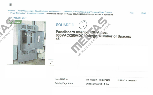 HCN23744M  Square D (Schneider Electric)